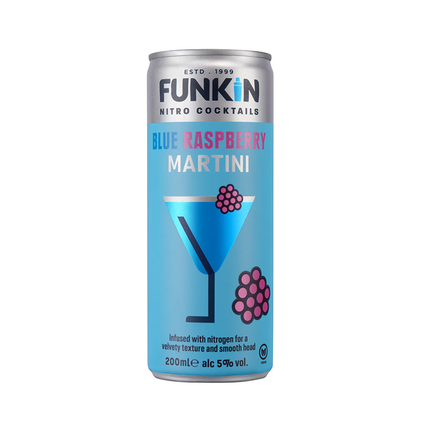 Funkin Blue Raspberry Can 12x200ml