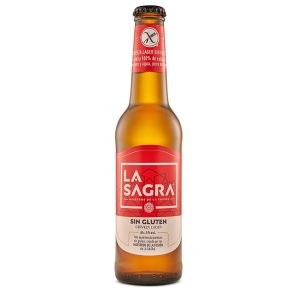 La Sagra Sin Gluten Bot.24x330ml 5%