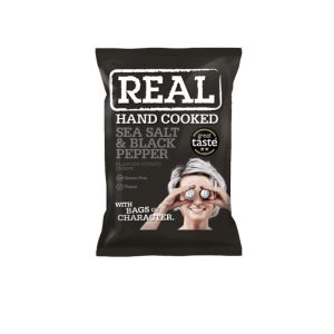 REAL PATATAS SAL MARINA & PIMIENTA NEGRA 35GR (24 unidades)