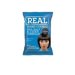 REAL PATATAS SAL MARINA & VINGR.SIDRA 150GR (10 unidades)