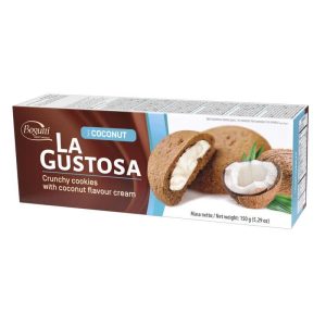 LA GUSTOSA COOKIES COCO 150G (18 unidades)
