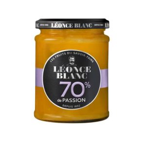 LEONCE BLANC MERMELADA 70% FRUTA DE LA PASION 320G (6 unidades)
