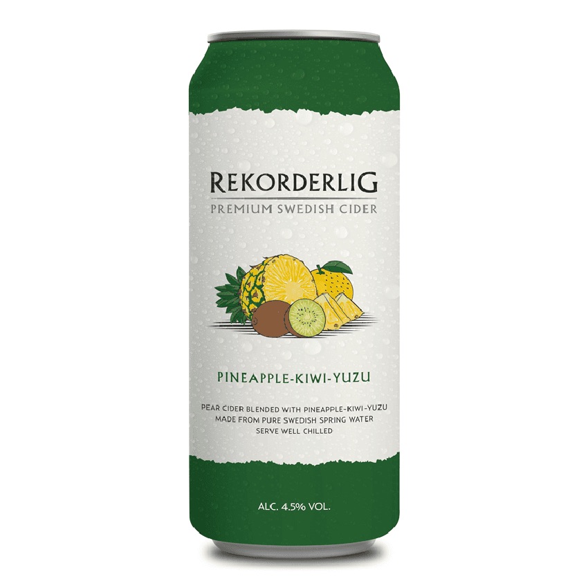 Rekorderlig Pineappple-Kiwi-Yuzu Can 24x500ml