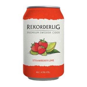Rekorderlig Strawberry & Lime Can 24x330ml