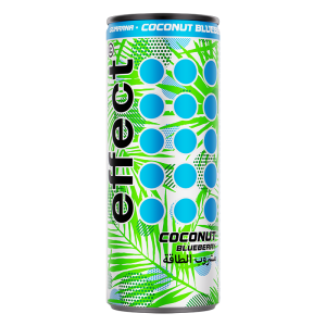 Effect Coconut Blueberry Can 24x250ml