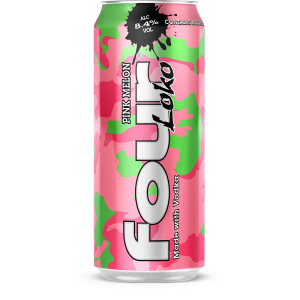 Four Loko Pink Melon Can 12x440ml