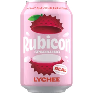 Rubicon Sparkling Lychee Can 24x330ml