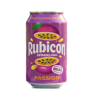 Rubicon Sparkling Passion Can 24x330ml
