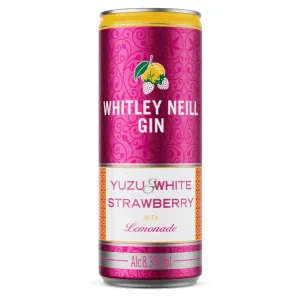 Whitley Neill Japanese Yuzu & Strawberry Can 12x25