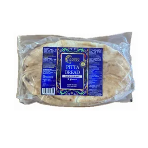 GOLDEN PEACOCK PAN DE PITA BLANCO 6 UND 480 GR