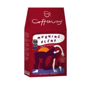 COFFEEWAY CAFE FILTRO MORNING BLEND BOLSA 200G