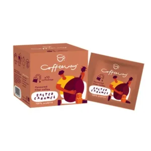 COFFEEWAY CARAMELO SALADO CAJA 10 BOLSAS 75G