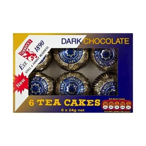 TUNNOCK'S TEA CAKES CHOCOLATE NEG. 6U 144G