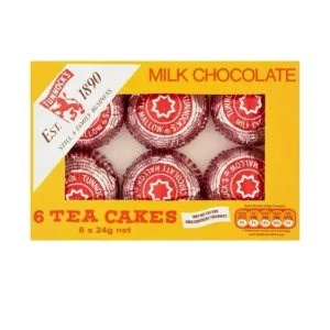 TUNNOCK'S TEA CAKES CHOCOLATE CON LECHE 6U 144G