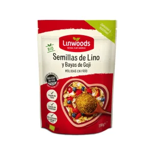 LINWOODS SEMILLAS DE LINO Y GOJI MOLIDO BIO 200G
