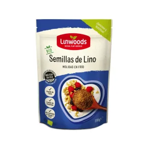 LINWOODS SEMILLAS DE LINO MOLIDO BIO 200G