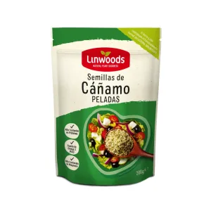 LINWOODS SEMILLAS DE CÁÑAMO PELADAS 200G