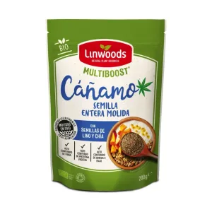 LINWOODS SEMILLAS MOL. CÁÑAMO-LINO-CHIA BIO 200G