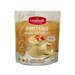 LINWOODS PROTEÍNA AVENA OVERNIGHT VAINILLA 300G