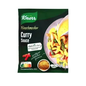 KNORR SALSA DE CURRY GOURMET SOBRE PARA 250 ML