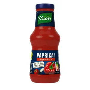 KNORR SALSA PAPRIKA ESTILO HUNGARO 250 ML