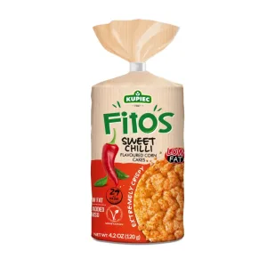 KUPIEC FITOS TORTITAS DE MAIZ CHILI DULCE 120G