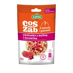 KUPIEC PORRIDGE FRAMB-ARANDANO ROJO BOLSA 50G