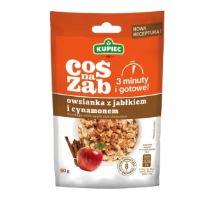 KUPIEC PORRIDGE MANZANA-CANELA BOLSA 50G