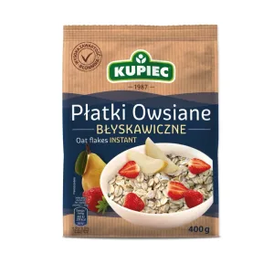 KUPIEC COPOS DE AVENA INSTANTANEA BOLSA 400G