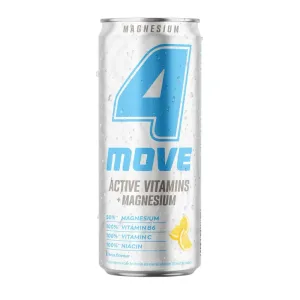 4MOVE ACTIVE VITAMIN ELECTROLITOS LIMÓN Y MENTA 330 ML
