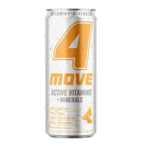 4MOVE ACTIVE VITAMINAS + MINERALES MELOCOTÓN 330ML