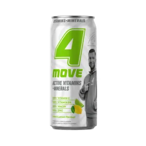 4MOVE AGUA VITAMIN/MINERALES/LIMA-LIMON LATA 330ML