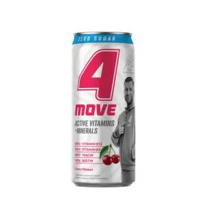 4MOVE AGUA VITAMIN/MINERALES/CEREZA SIN AZUC 330ML