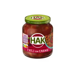 HAK CHILI SIN CARNE TARRO 370ML