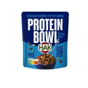 HAK PROTEIN BOWL CHILI MEXICANO CON QUINOA 555GR