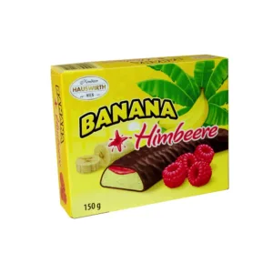 HAUSWIRTH PLATANOS CUBIERTOS CHOCO REL.FRAMB 150G