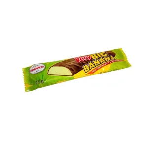 HAUSWIRTH PLATANO CUBIERTO CHOCOL INDIVIDUAL 45G