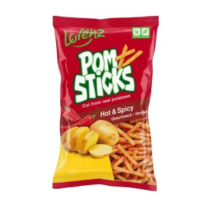 LORENZ POMSTICKS HOT & SPICY 100 G