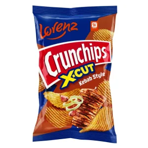 LORENZ CRUNCHIPS X-CUT KEBAB 130 G - 12 U/C