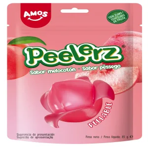 AMOS PEELERZ MELOCOTON 12 UN X 65 G