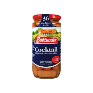 BOKLUNDER SALCHICHA COCKTAIL 36/250