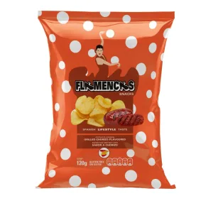 FLAMENCAS PATATAS FRITAS CHORIZO 120G