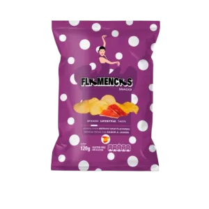 FLAMENCAS PATATAS FRITAS JAMON IBERICO 120G
