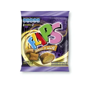 FLIPS BOLSA DULCE DE LECHE 120 GR