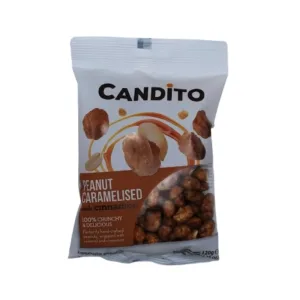 CANDITO CACAHUETES CON CANELA BOLSA 120G