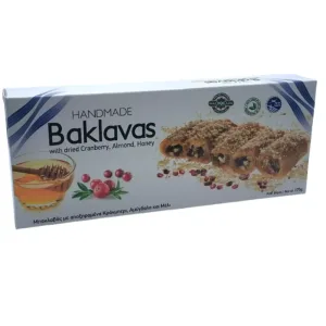 MINOS BAKLAVA ALMEND/ARANDANO ESTUCHE 5X35G