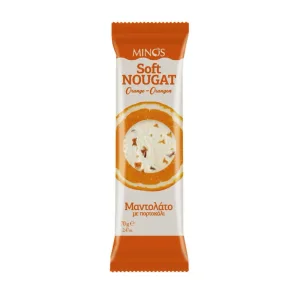 CANDIA NUTS NOUGAT BLANDO CON NARANJA 70G