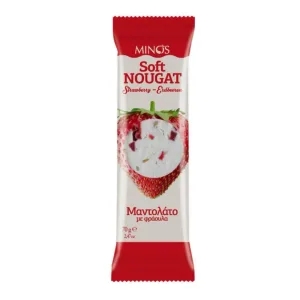 CANDIA NUTS NOUGAT BLANDO FRESA CACAHUETES 70G