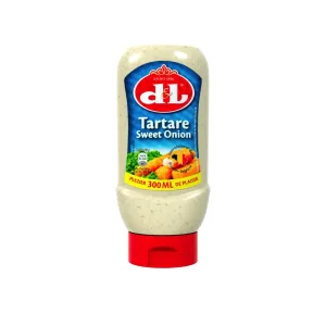 D&L SALSA TARTARA SWEET ONION SQUEEZE 300 ML