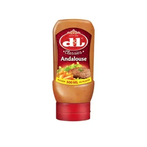 D&L SALSA ANDALOUSE SQUEZZE 300 ML